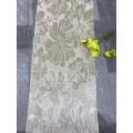 پارچه روکش مخملی برش طرح گل هندسی