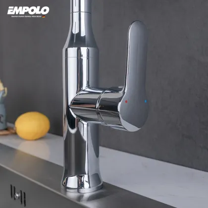 CUPC Kitchen Faucets with Pull Down Sprayer Swan Kitchen Sink Taps