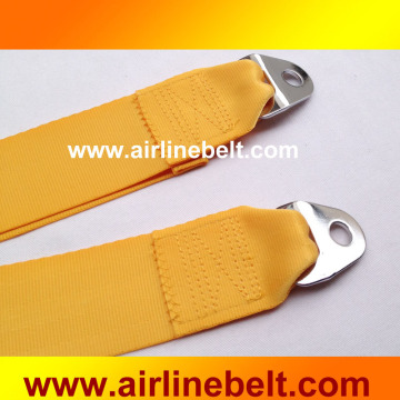 Yellow Color Airplane Aircraft Buckle Seat Belt