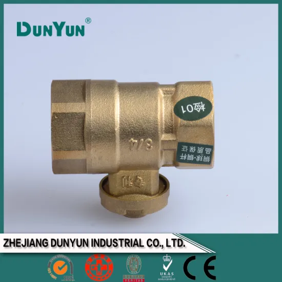 High Quality brass lockable ball valve(F&F)