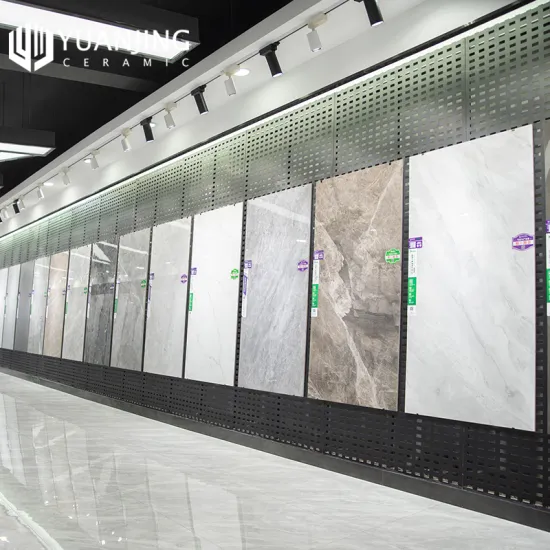 Chinese Supplier: 900x1800mm Glossy Marble-look Porcelain Tiles with Non-Slip Finish