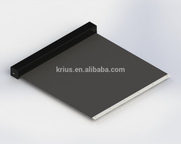 fireproof fabric roll-up cover and door