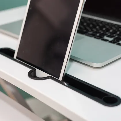 Healthy Environment: Adjustable Flexispot Laptop Folding Computer Riser Desk Converter