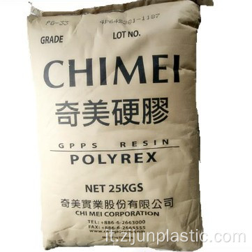 Virgin Granules GPPS Materiale plastico Chimei PG-33