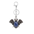 Lapis Lazuli 13X18mm Cabs Antique Silver Alloy Antique Silver Alloy Bat Pendant Keychain