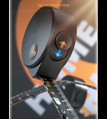 Freeman Bulk 5m ABS Black Case Measuring Tape 25FT