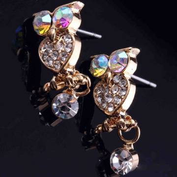Fashion Custom fake diamond earring hot sell