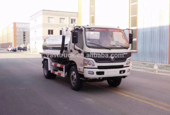 Foton 6Ton mini Fecal suction truck liquid waste trucks