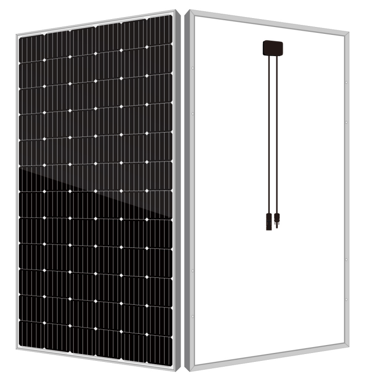 158mm 72cells solar panel 375w for solar system