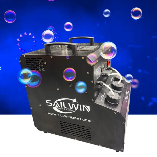 2000W 3IN1 RGB LED Fog Bubble Machine with Remote Control for Stage Special Effects