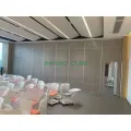 Movable sound proof foldable partition wall