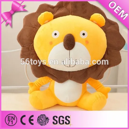 Top selling various types fashion stuffed soft large plush lions