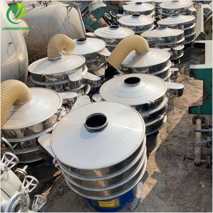 Tamiz vibrante de acero inoxidable circular