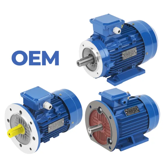 High-Power Three-Phase 380V AC Induction Electric Motors with Aluminium Enclosed Housing: 4HP to 270HP