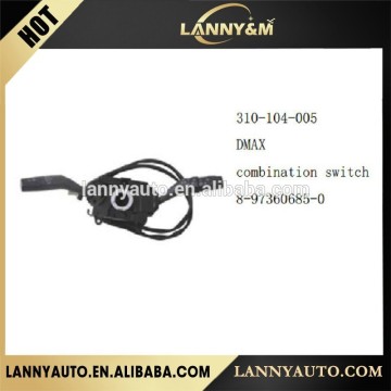 Auto spare parts D-MAX combination switch 8-97360685-0
