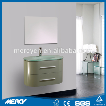 Gray Curve Germany Bathroom Cabinet
