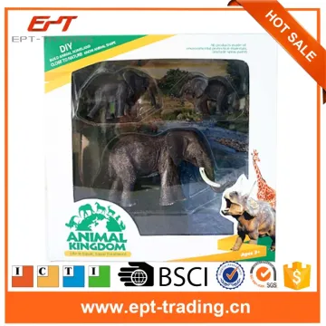 Diy vinyl zoo animal elephant model toys