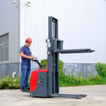 Electric Stacker Jingxin Semi Electric Stacker 2 Ton 3.5m Hydraulic Lifting Forklift