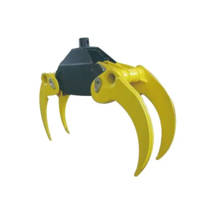 Hydraulic Grappling Log Grab Attachment for Forestry Machinery & Excavators