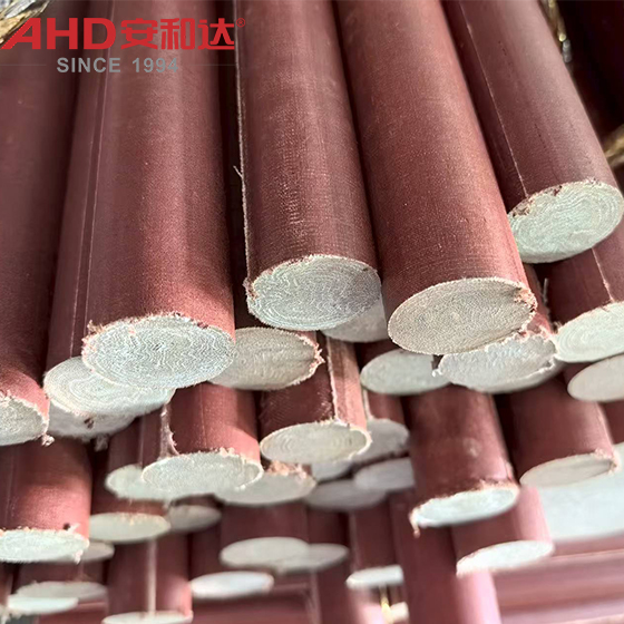 Diâmetro da haste laminada de algodão fenólico 8 a 280 mm