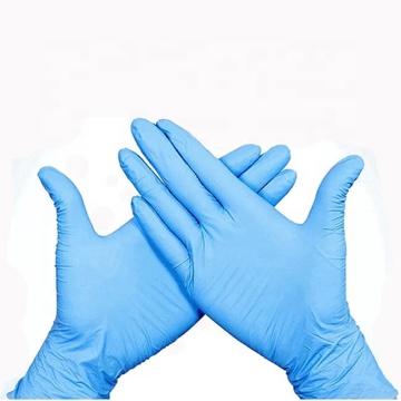 Light Blue Tattoo Beauty Lady Disposable nitrile Glove