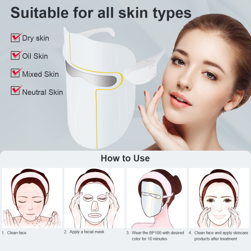 2023 LED Face Neck Mask Skin Skin Therapy
