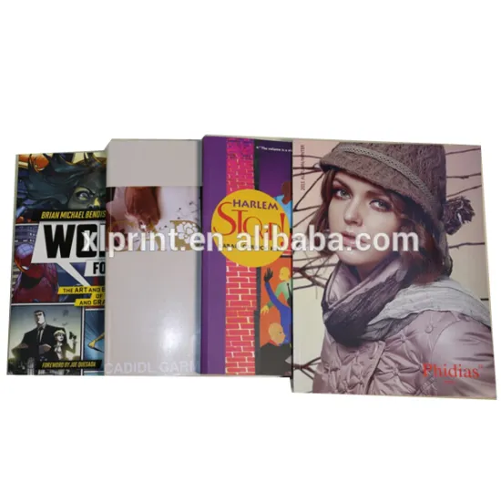 Full color glossy art paper book magazine printing