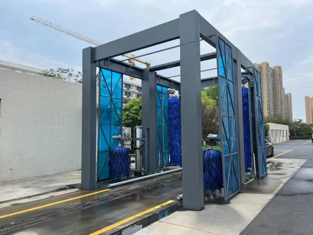 4 borstels Bus Wash Machine T3