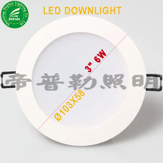 LED downlight 3inches 6W LED ceiling light 3inch 6W