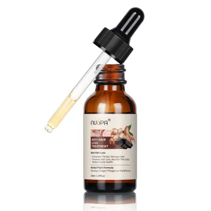 NUSPA Hair Care Product Anti Loss Regrowth Scalp Treatment Oil Biotin Ginger Hair Growth Serum