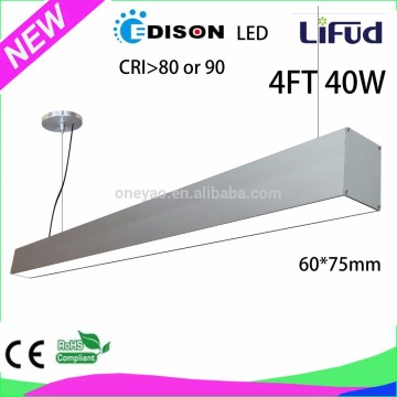 2016 new 40w led suspended linear light ra>90 1.2m 4ft