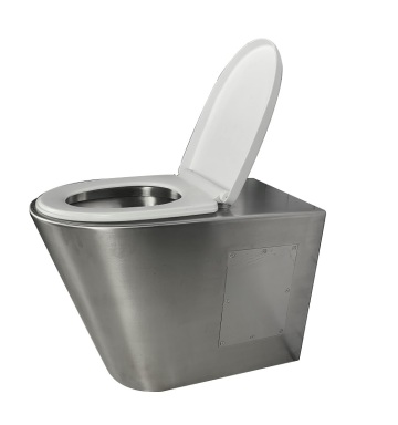 stainless steel wall hung toilet