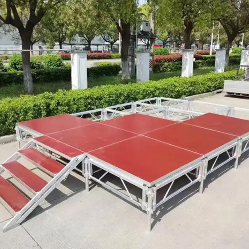 Custom Height Adjustable Stage
