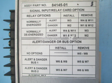 Bently Nevada 84145-01 XDCR I/O Record Terminal
