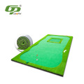 Custom Turf Golf วางสนามหญ้าเทียมสีเขียว Garden