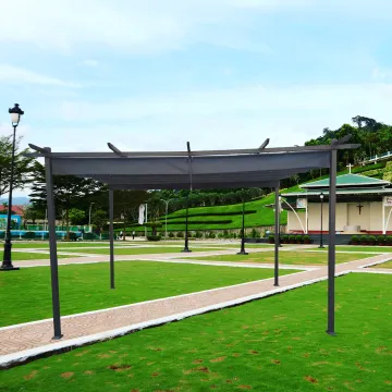 Customized Modern Aluminum Sliding Tube Outdoor Camping Gazebo & Pergola Canopy