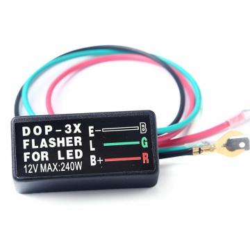 Universal 12V 3 Pin Turn Signal LED Light for Motorcycle and ATV