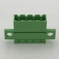 5.08mm pitch panel locking male pluggable terminal block