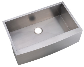 Farmhouse Apron Single Bowl In Satin Finish
