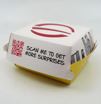 Burger Packaging Box: Paper Hamburger Box & Burger Holder