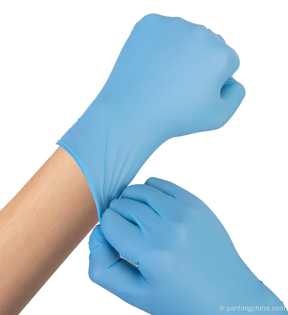 Mécanique Gants de nitrile de travail jetable