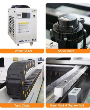 Mesin pemotong laser penjualan terbaik untuk baja karbon dan baja tahan karat di Meksiko (1.5kW - 3kw)