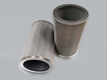 Sintered metal mesh cylinder
