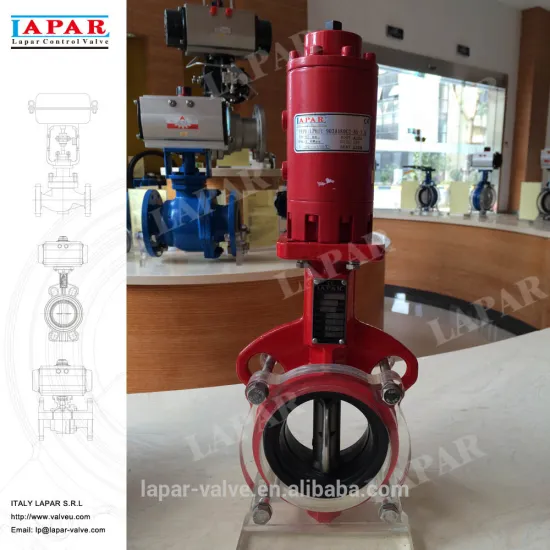 LAPAR Compact Hydraulic Wafer Butterfly Valve