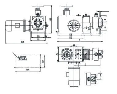 High-Pressure Hydraulic Pump for Oil Industry
