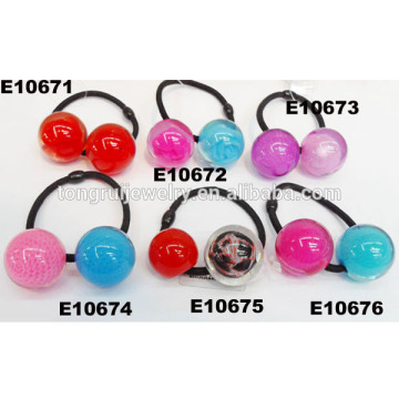 girls colorful rubber band ball rubber hair bands