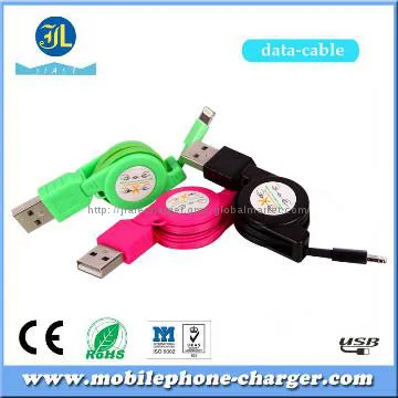 retractable cable for iphone