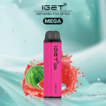 Heiße Iget Mega Einweg 3000 Puffs Vape Kit