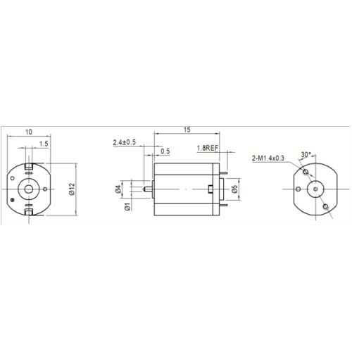DM-N20 dc motor 8000 rpm