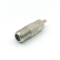 F-Type Female To RCA Male RF Coaxial Adapter